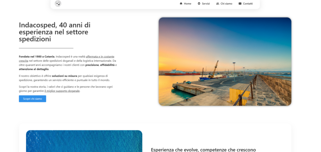 Progetto - Indaco Sped